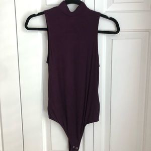 NWOT Mock Neck Bodysuit